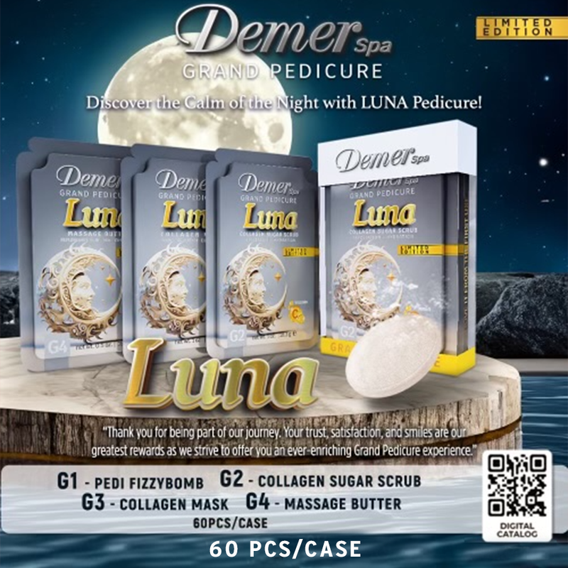 Demer 4 in 1 Pedicure- Lunar 1 Kit - 60 Kit/Case