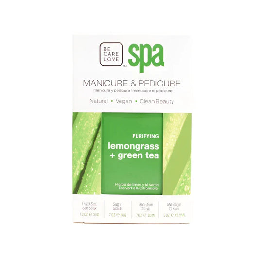 BCL -  Purifying Lemongrass + Green Tea 4-in-1 Packet Box Set