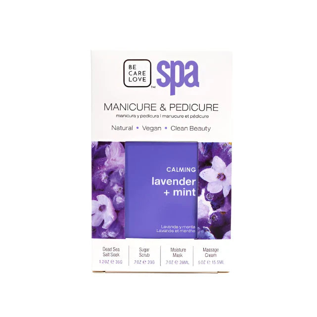 BCL -  Calming Lavender + Mint 4-in-1 Packet Box Set