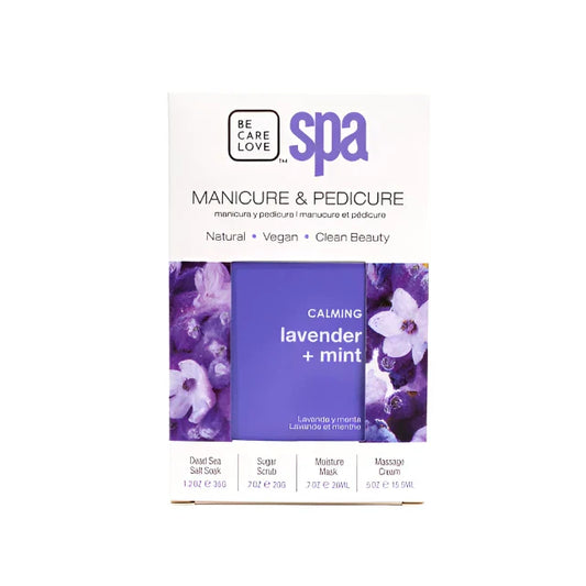 BCL -  Calming Lavender + Mint 4-in-1 Packet Box Set
