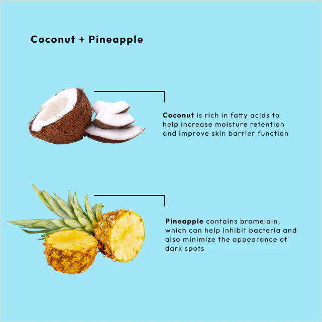BCL -  Hydrating Coconut + Pineapple 4-in-1 Packet Box Set